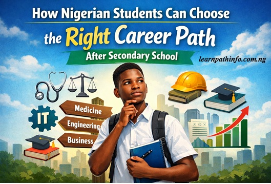 How Nigerian Students Can Choose the Right Career Path After Secondary School