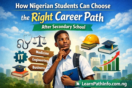 How Nigerian Students Can Choose the Right Career Path After Secondary School